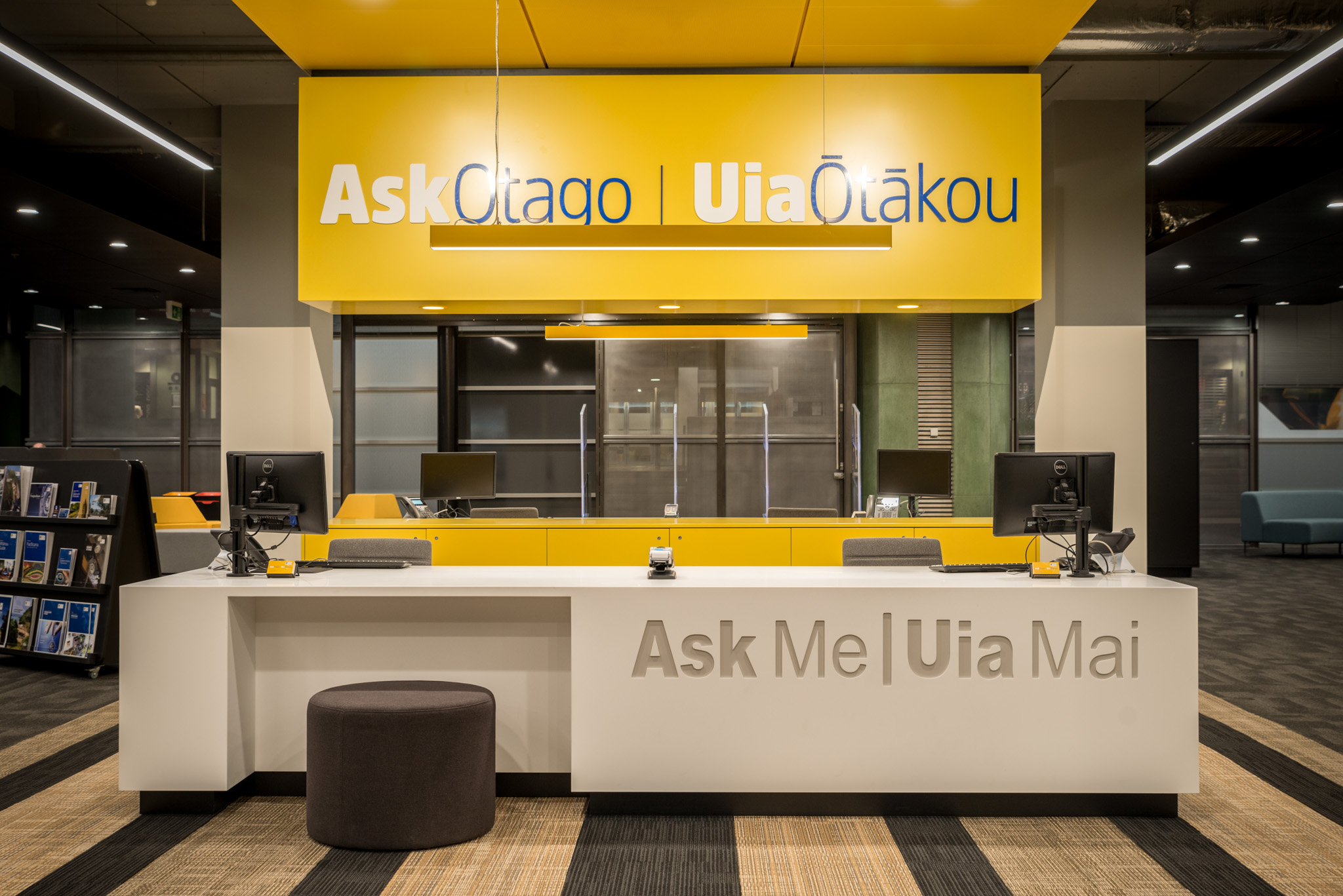 Ask Otago spatial design and layout