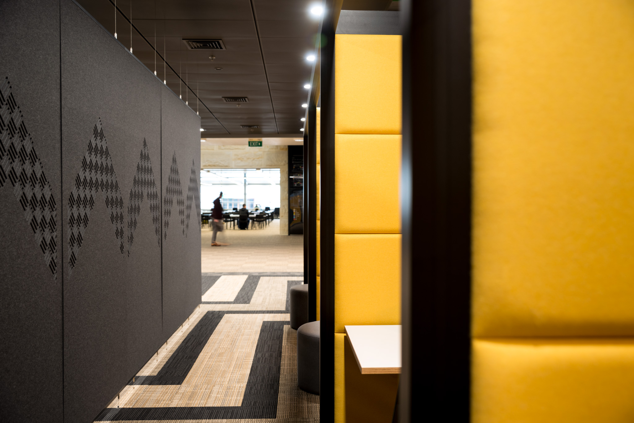 office design with autex