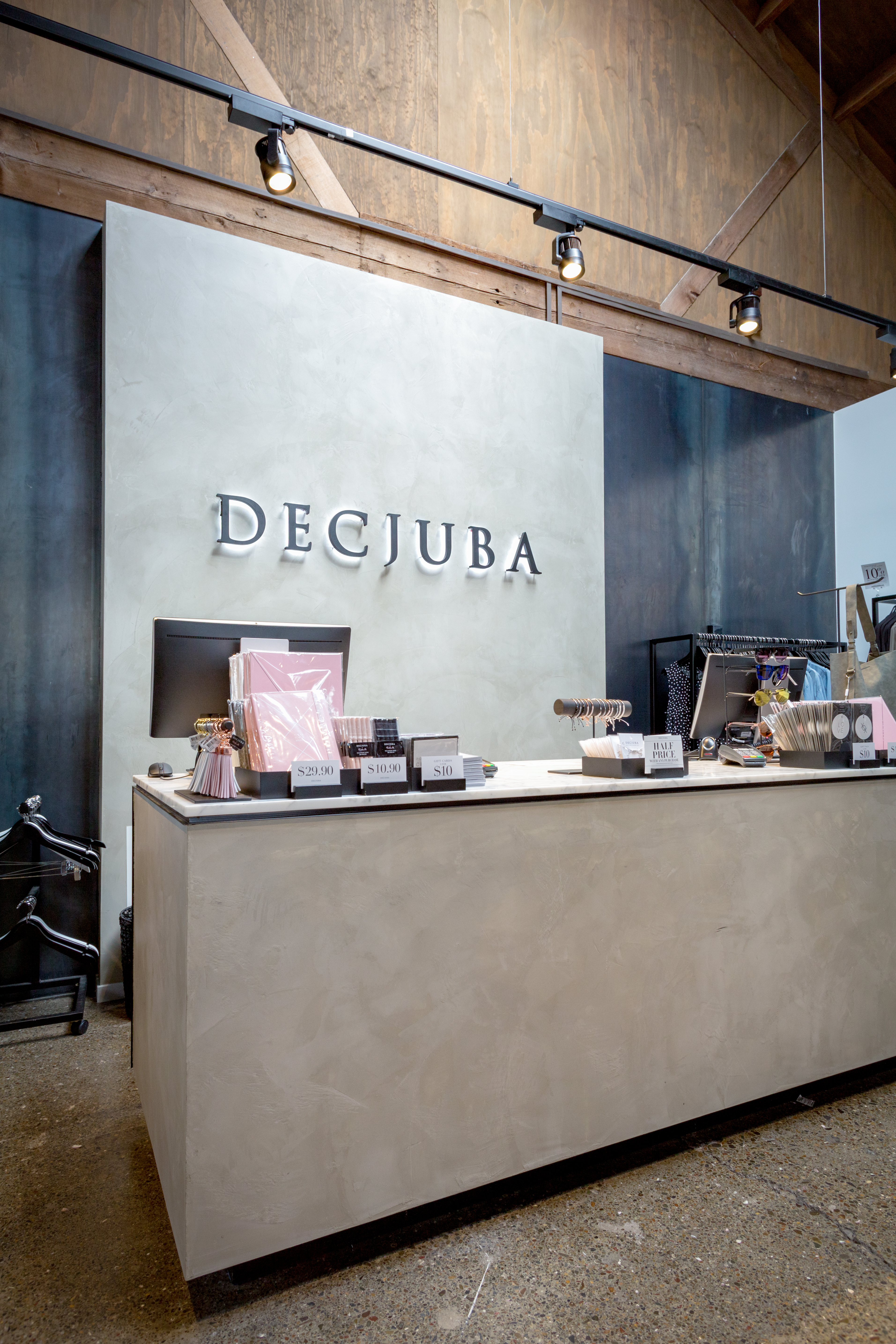 decjuba newmarket retail shopfit