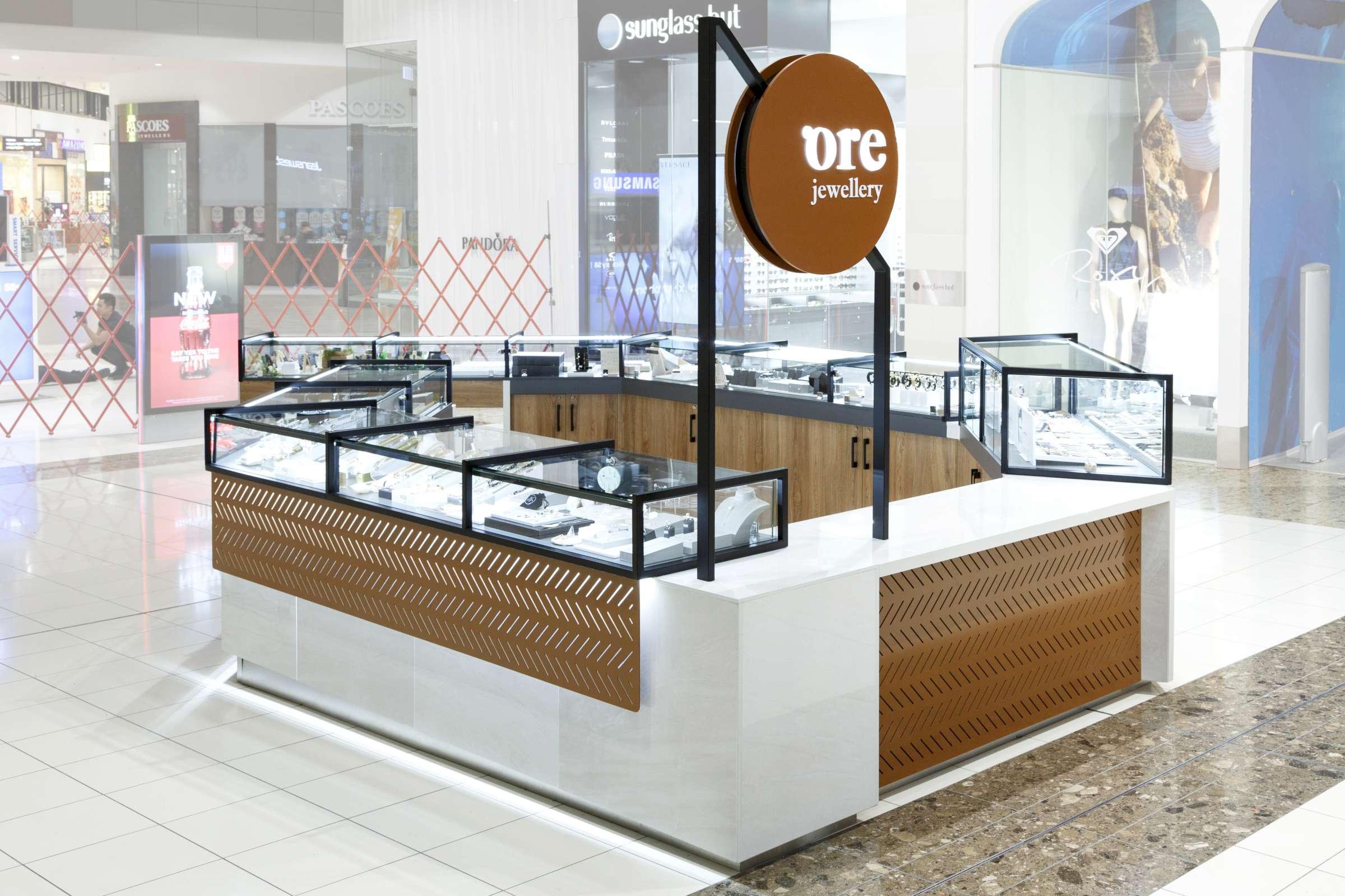 retail design auckland ore kiosk fit out