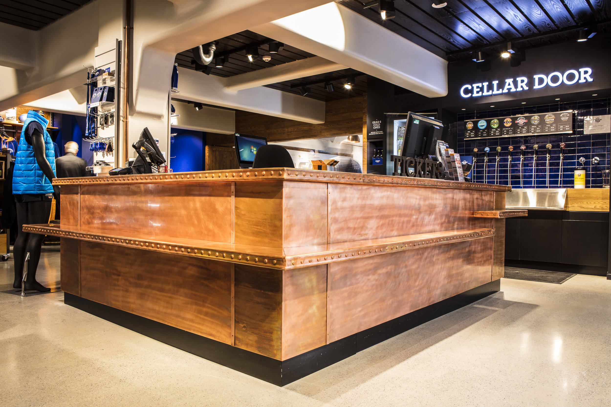 Speight's Retail shopfitting in Dunedin