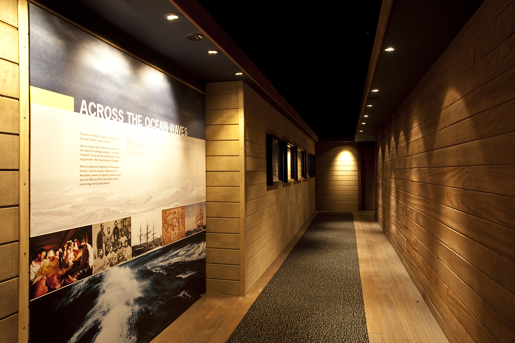 Joinery and woodwork museum and public spaces