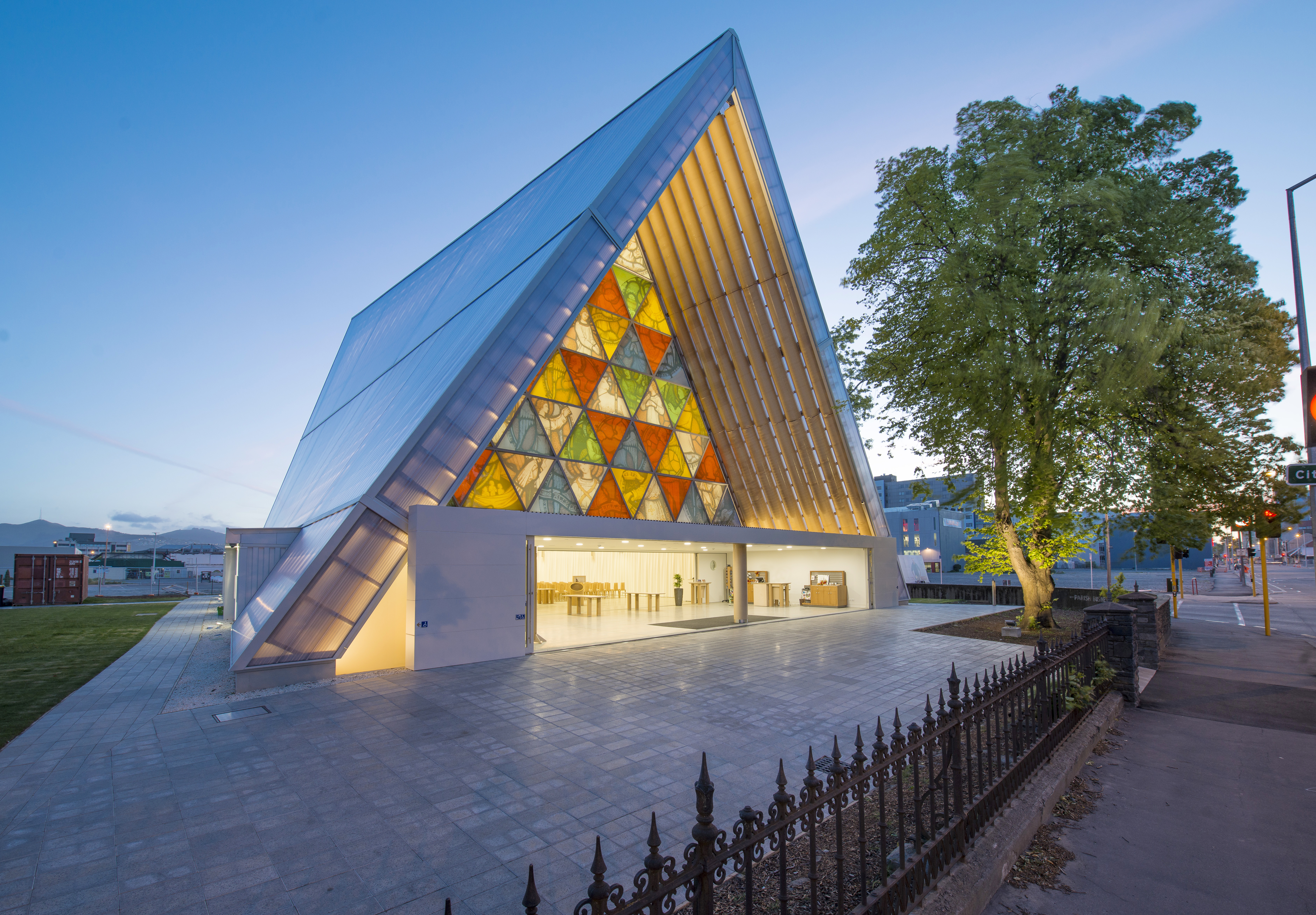 Christchurch Cardboard Cathedral Bespoke Joinery