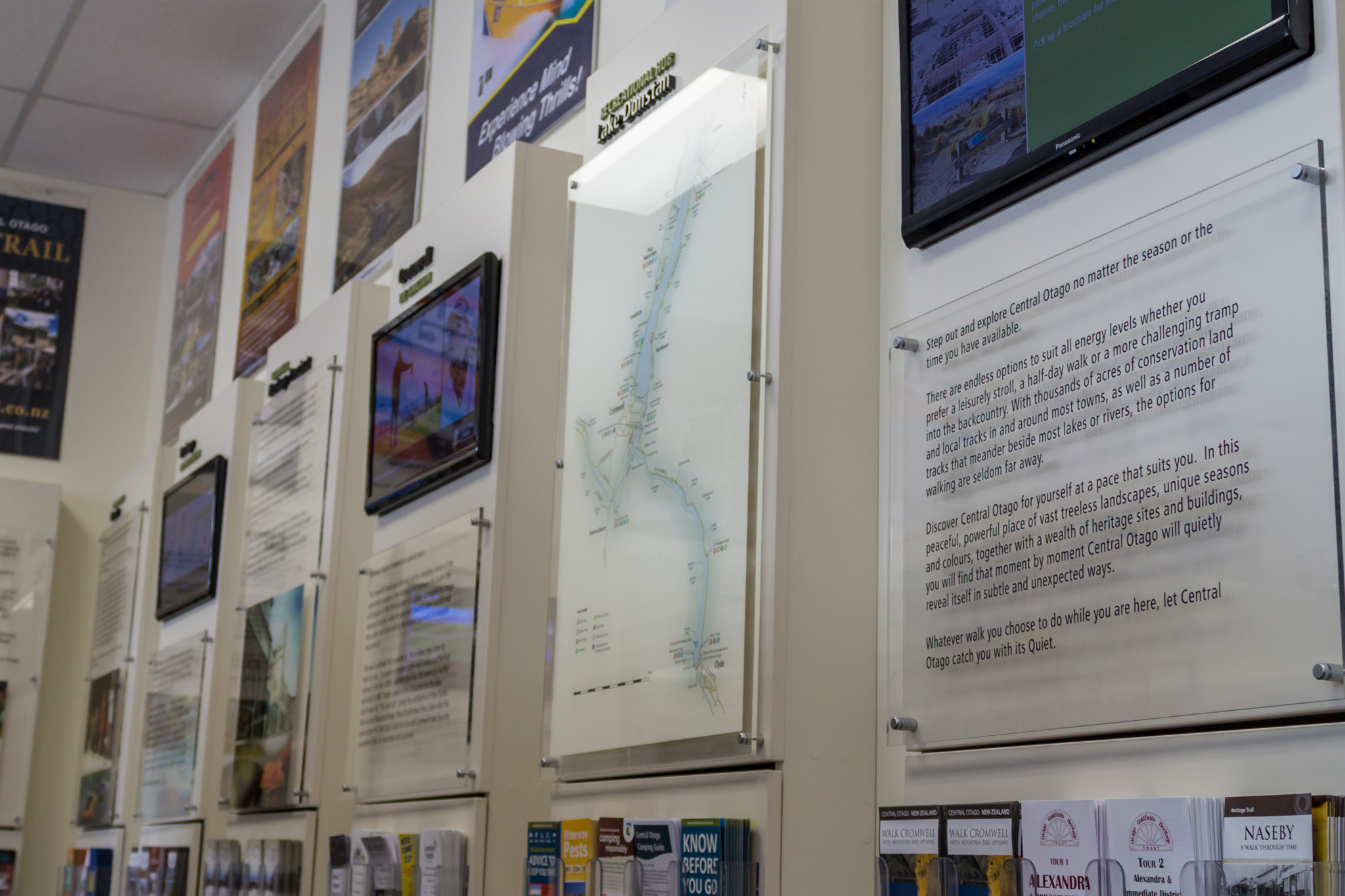 DIsplay and promotion Central otago