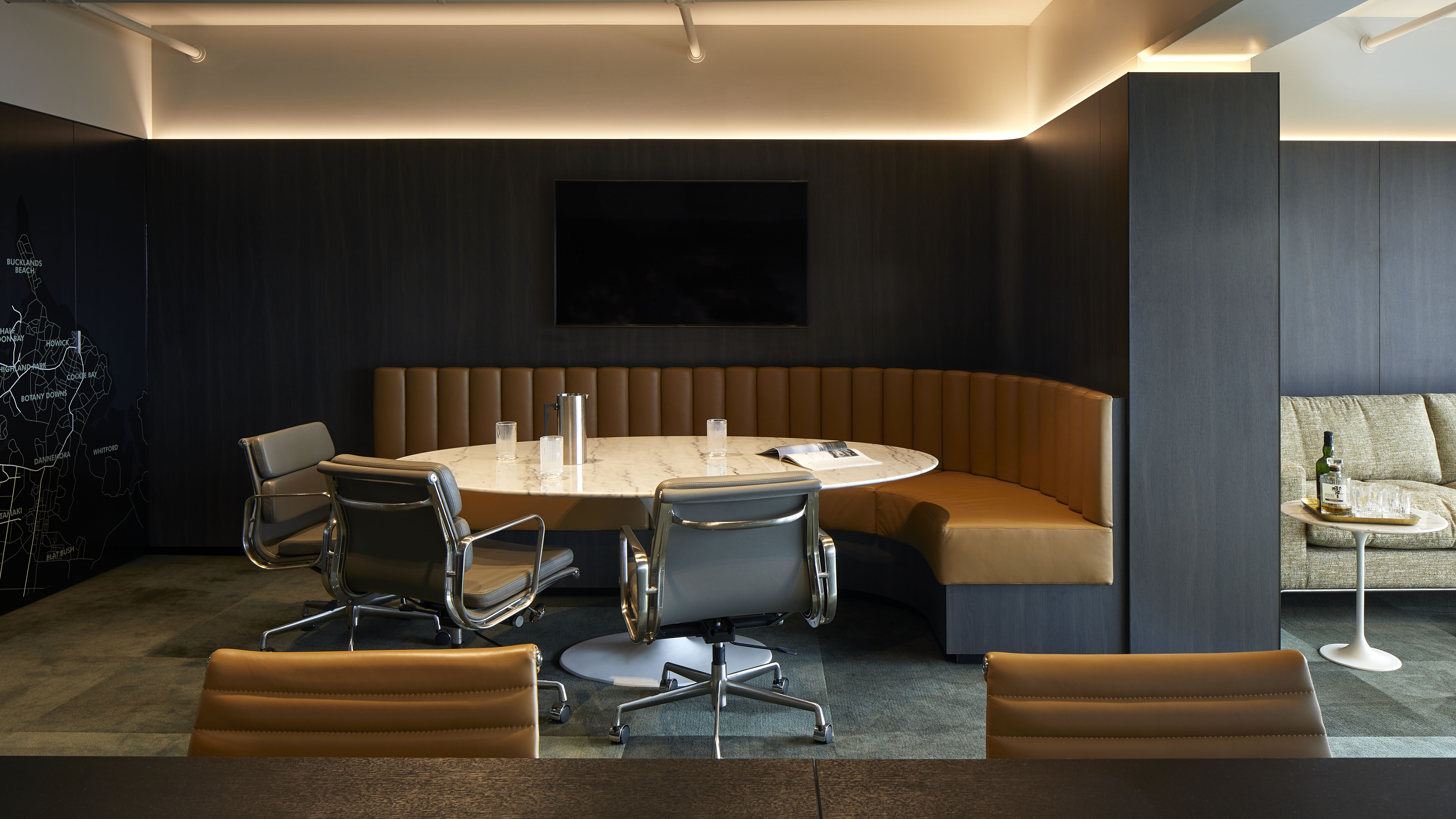Auckland interior office fitout for Evans Randall Investors