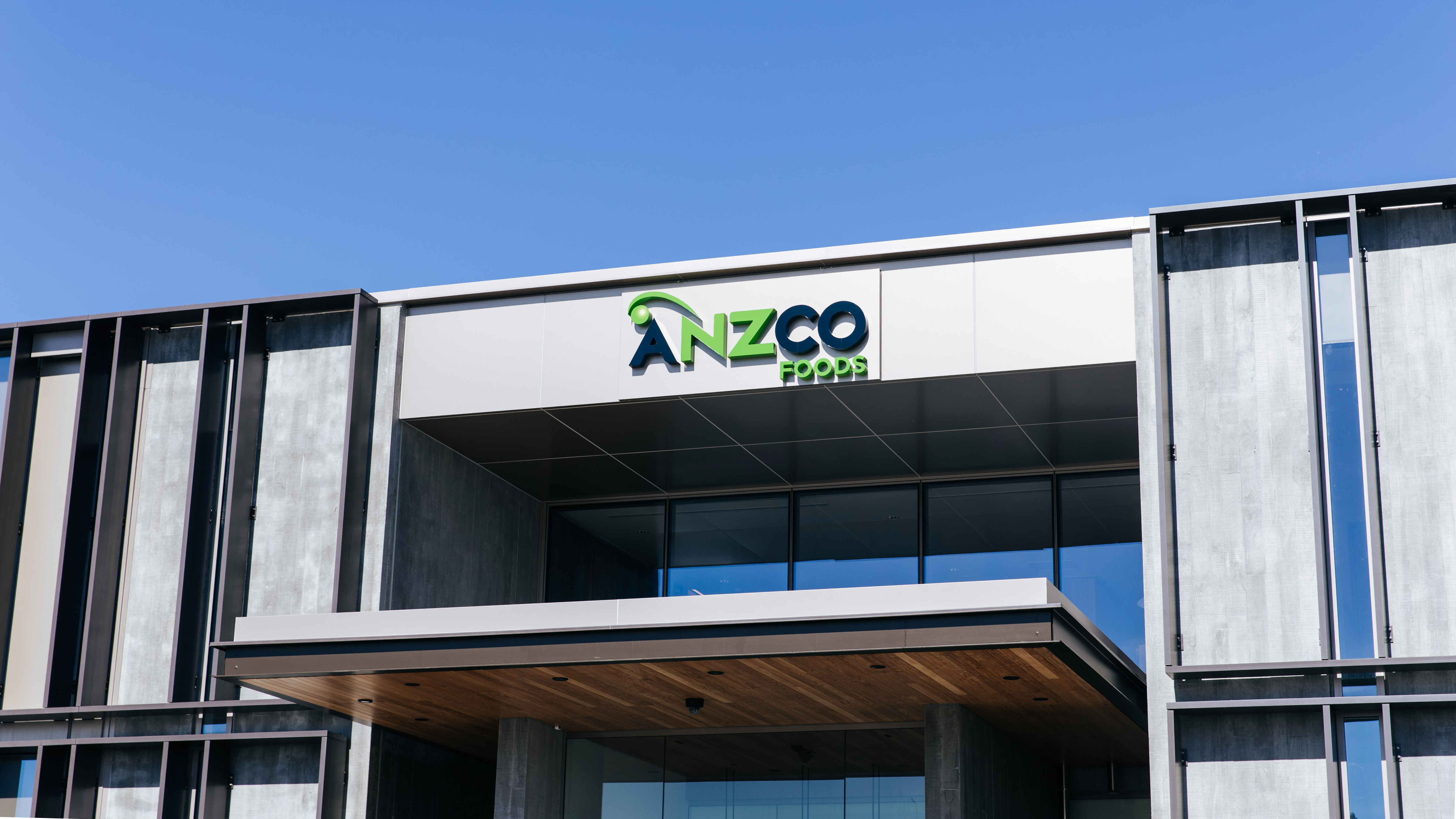 Custom signs for Anzco foods Christchurch